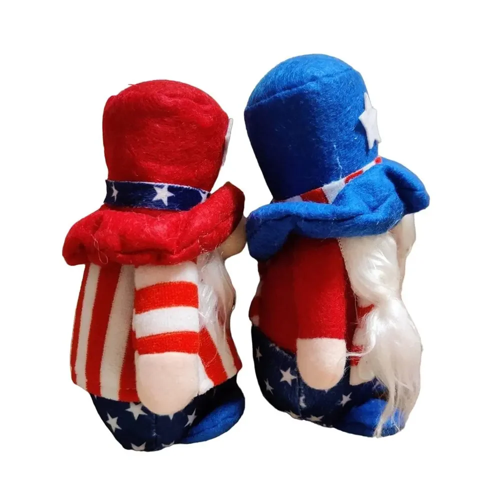 Gnome 4th of July decor 2pc